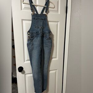 Universal Thread Blue Denim Overalls